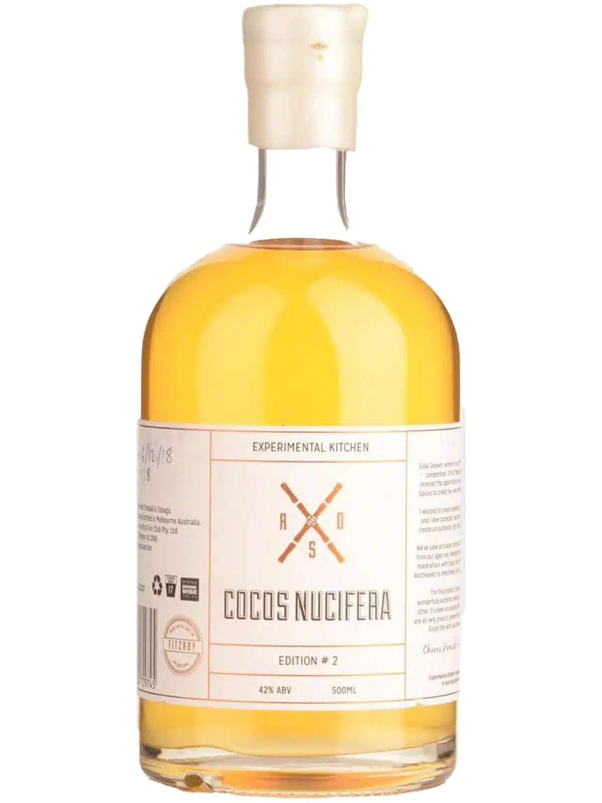 The Rum Diary Rum Diary Cocos Nucifera 500ml